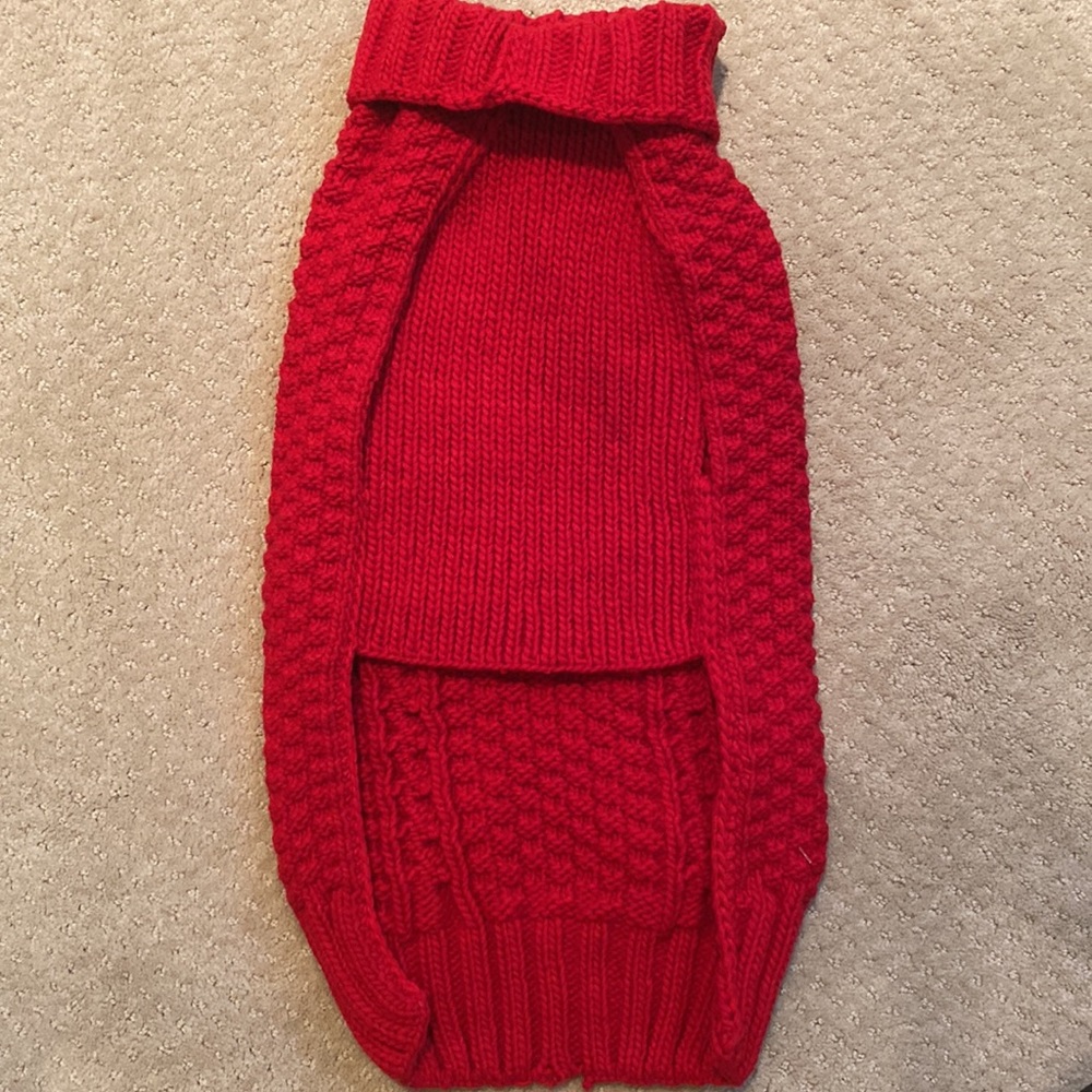 Chilly Dog Hand Knit Dog Vest - Picture 2 of 8
